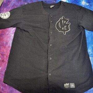 G Eazy Baseball Jersey These Things Happen Black XL Mens